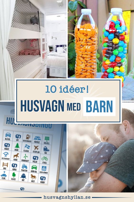 10 idéer för dig som ska campa med husvagn med barn och familj